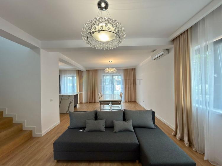 Vilă modernă cu 5 camere de închiriat în Corbeanca