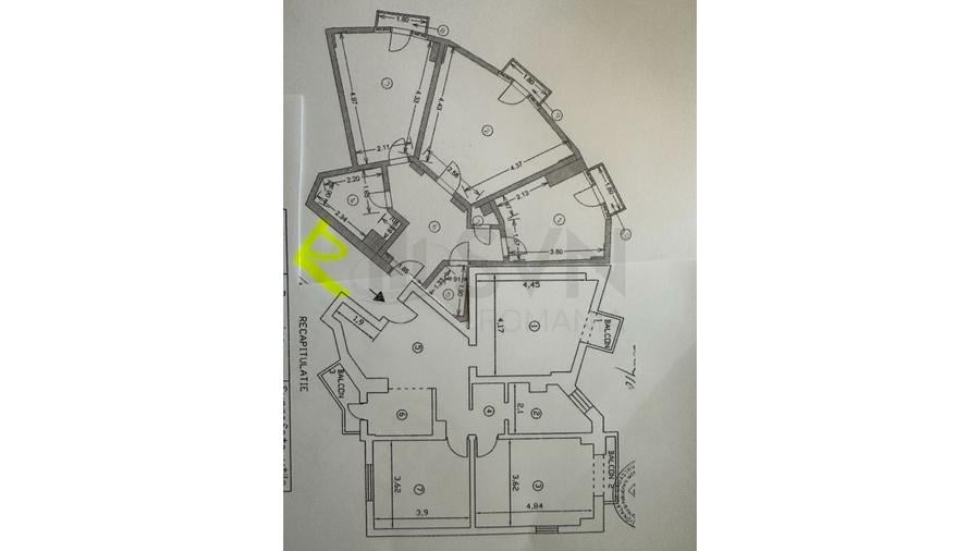REA1022771 Apartament 6 camere l Rond Alba Iulia