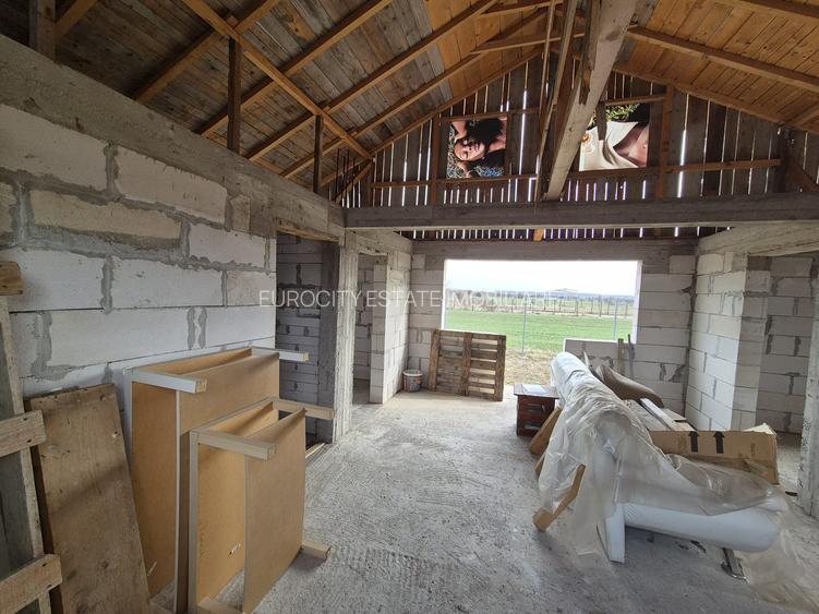 Caciulati, vanzare casa 3 camere la rosu, 400mp. teren - 14