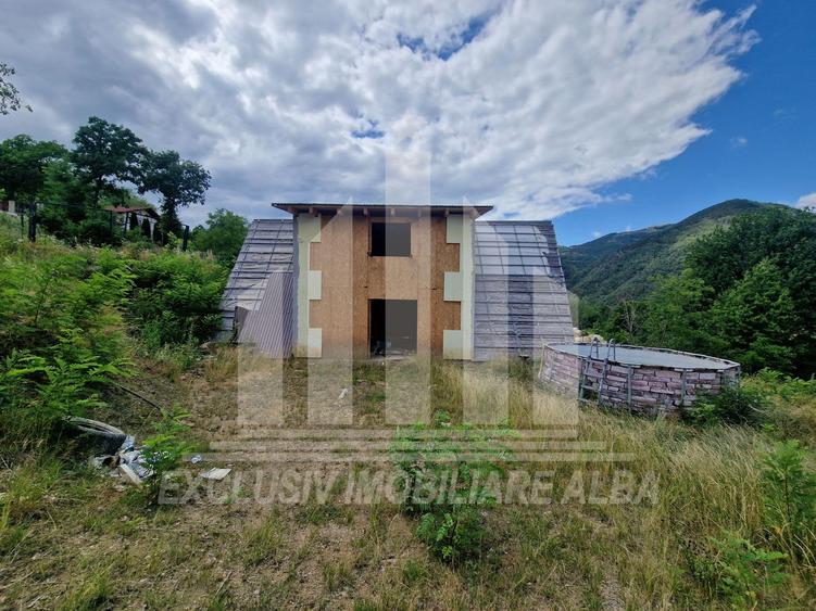 Cabana A-frame | 60 mp | 3000 mp teren | Ampoita