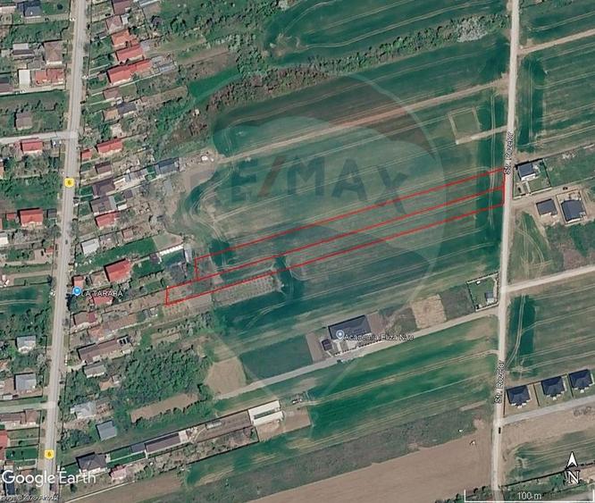 Teren 7.100 mp în Balotești, zonă rezidențială în dezvoltare
