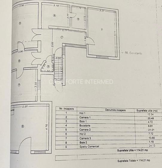 Casă Demisol +Parter-+ Spațiu Comercial –Tomis Mall 414000 euro - 43