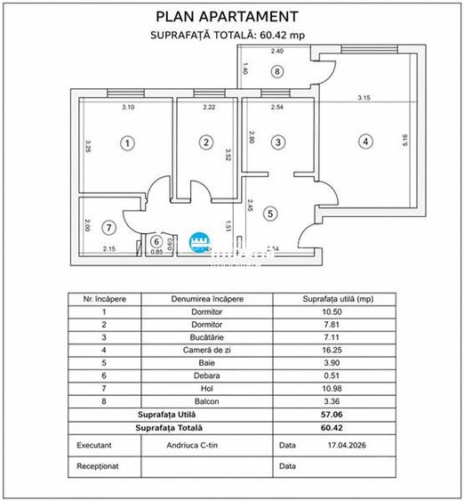 Apartament 3 camere zona Galata (Lidl-Oxigen Sp Recuperare) - 4