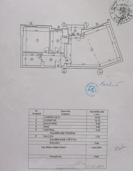 Apartament 3 Camere Decebal