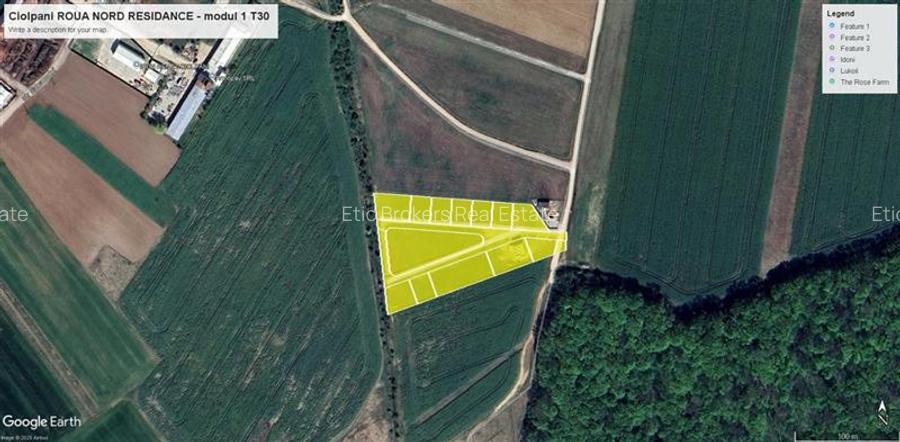 Vanzare teren Snagov - Ciolpani, 510mp, AC, utilitati - 2