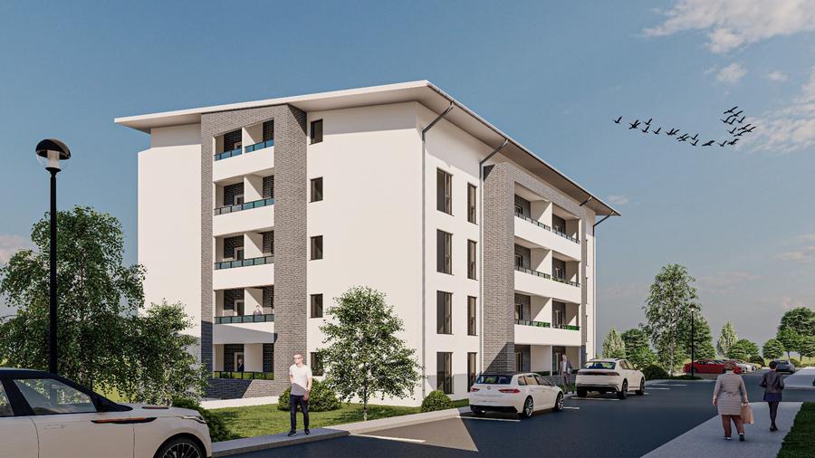 Apartament 2 camere,in constructie,Pacurari-in spate la Alpha Bank-cod:157244