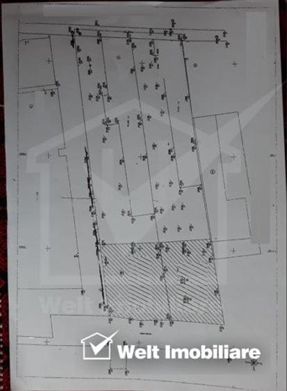 Teren in zona semicentrala, suprafata 1450 mp