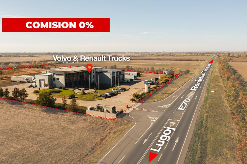 Spațiu birouri și logistică – în clădirea Volvo&Renault Trucks Timiș
