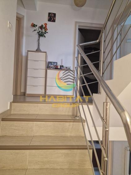 Casa cu 5 camere si curte zona Popesti Leordeni central mobilata si utilata