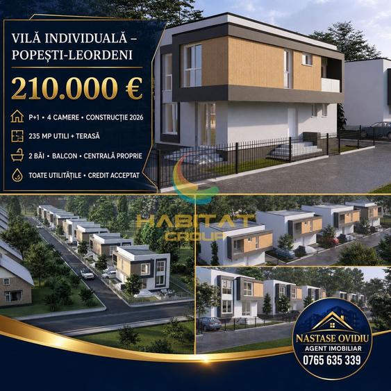 Vilă individuală Popești-Leordeni!
