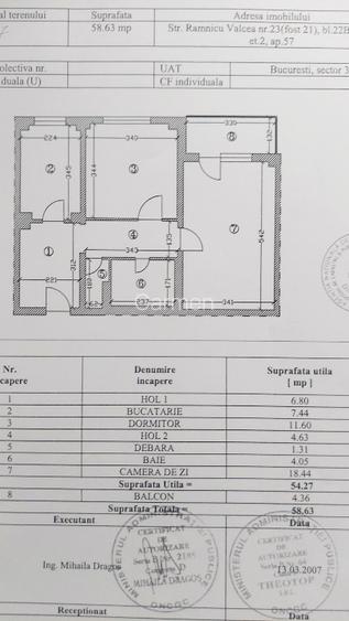2 cam decom metrou Dristor, et.2/10, de închiriat 500 Eur mobilat, proprietar - 15