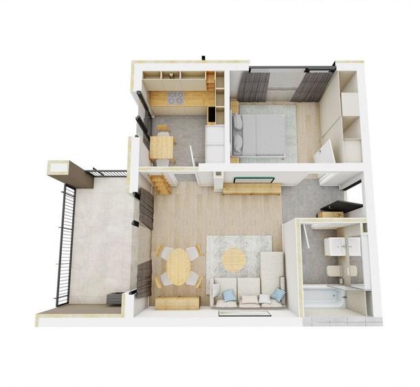 Apartamente decomandate | Lift | Gradina proprie | Dezvoltator