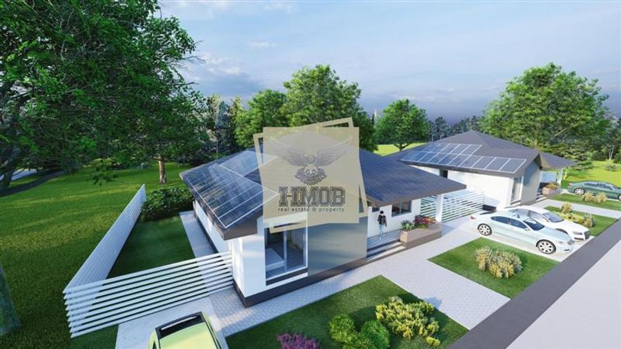 Casa cu 4 camere 2 bai si 500 mp teren in Sura Mica