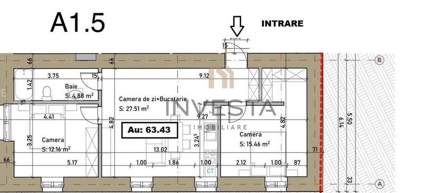 Spatiu de birouri cu 3 camere, bloc nou, Ultracentral zona Clinicilor - 1