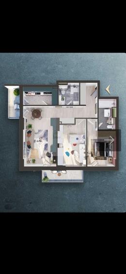 Vânzare apartament 3 camere in Elite City Cluj-Napoca, et 1, finisat