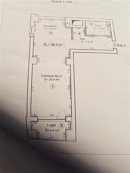 APARTAMENT 1 CAMERA MOBILAT UTILAT CITY OF MARA