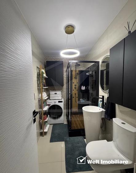 Apartament 2 dormitoare + living cu bucatarie open space + 2 balcoane