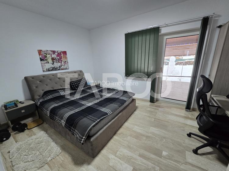 Casa individuala de vanzare teren 852 mp 5 camere 2 bai Selimbar Sibiu - 6