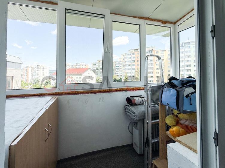 2 camere, 2 balcoane, zona Big Manastur