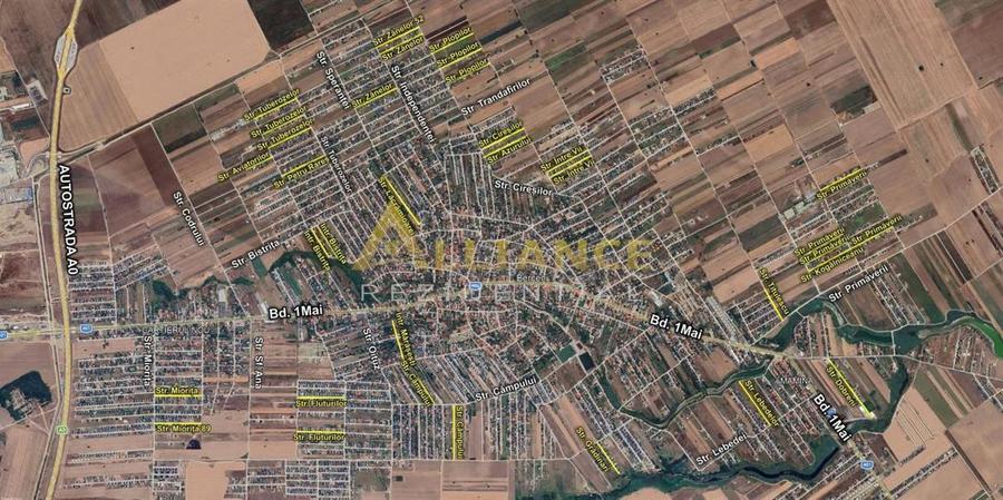 Teren Intravilan 481 mp | Gaz si Curent la Lot | 67 €/mp | Comuna Berceni