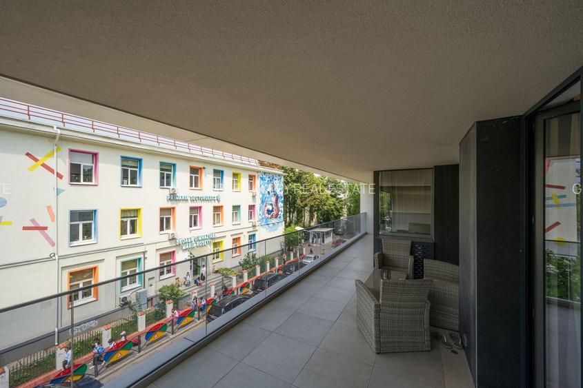 Apartament superb cu 3 camere, terasa si 2 locuri de parcare in Floreasca! - 24