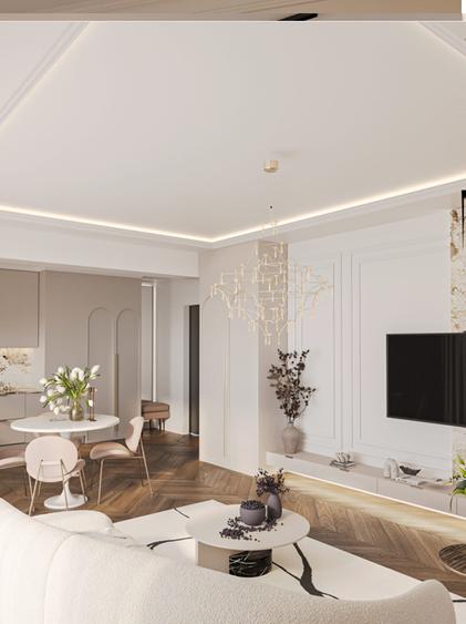 Pipera : Apartament cu 3 camere modern, proiect nou, aproape de lac !