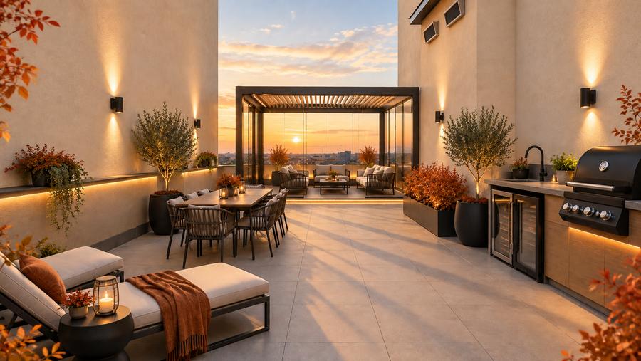 🌇 PENTHOUSE EXCLUSIVIST CU TERASĂ PANORAMICĂ DE 121 MP - Dezvoltator0% COMISION