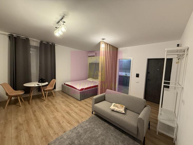 Studio modern de închiriat | Pipera – Rond A3 | Imobil 2024 | Parcare
