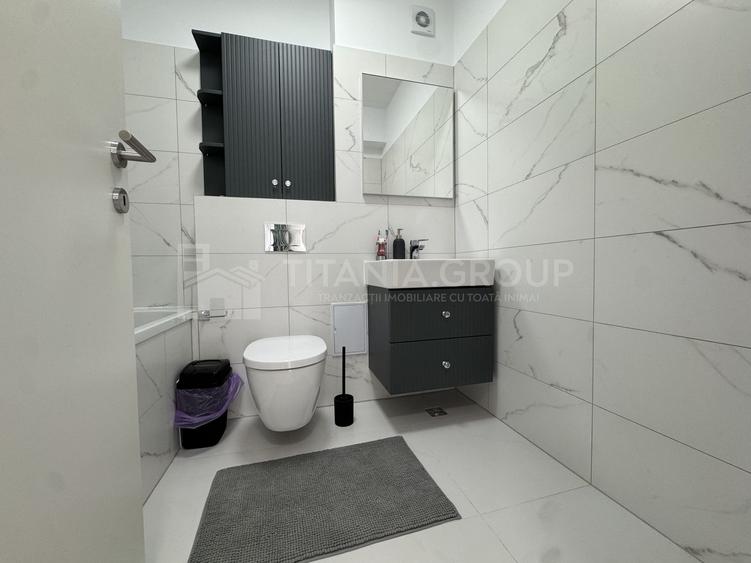 PRIMA INCHIRIERE Apartament modern 3 camere, 2 bai, parcare, Casa Nobel Coresi