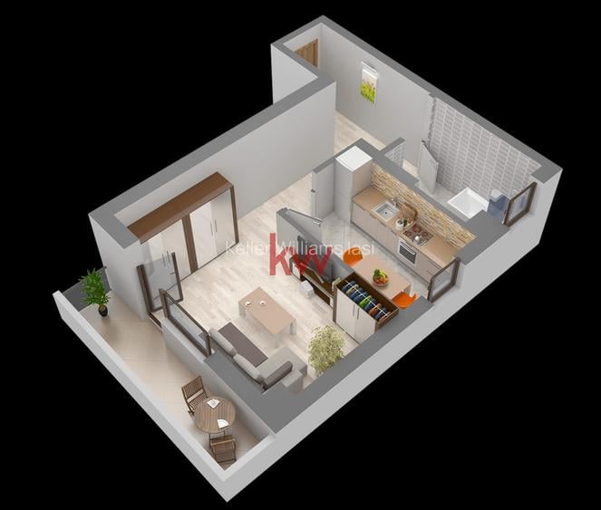 Apartament cu 1 cameră | 48 mp | Conest Vision | Lângă Spitalul de Recuperare | - 8