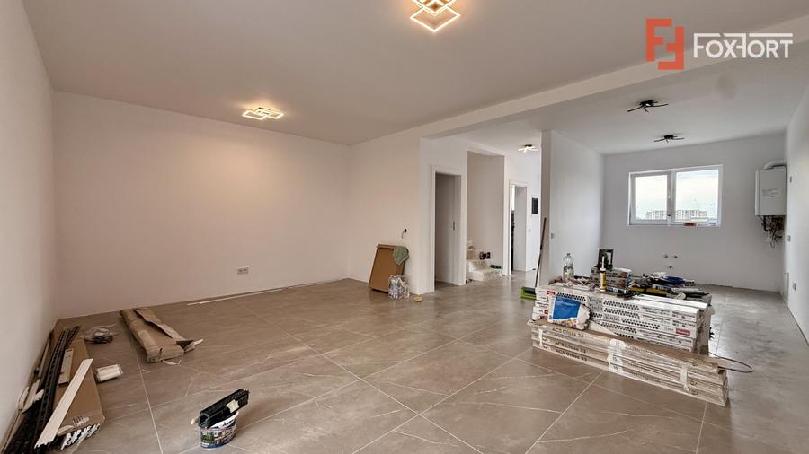 Duplex modern, predare la cheie, toate utilitatile - asfalt - Mosnita