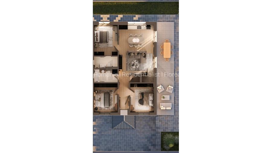 REV2005875 Tunari l Complex rezidential nou l Vile parter 4 camere - 8