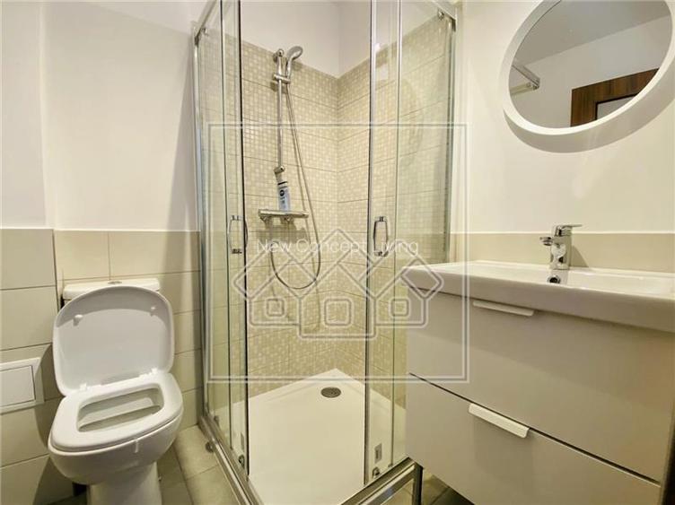 Ap. cu 3 camere si balcon mare, mobilat, Ansamblul Cibinium - 10