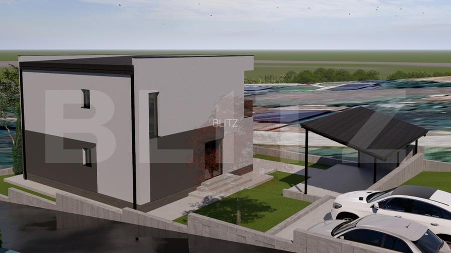 Casa de vanzare, 132 mp, teren 600 mp, zona Breazu - 3