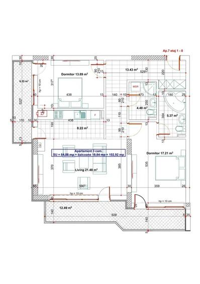 Apartament 3 camere Nou | Marriott - 13 septembrie | Finisaje Lux