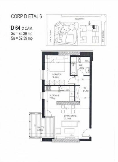 2 CAMERE | ONE HERASTRAU PLAZA | PARCARE | BOXA