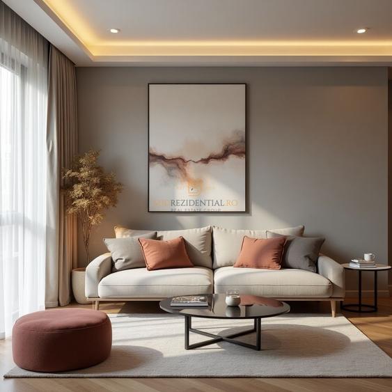 Apartament decomandat cu 2 camere, terasa 39 mp, Express Metalurgiei