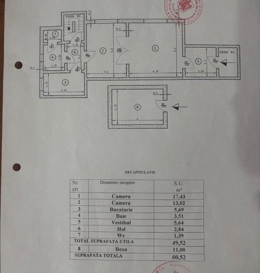 Apartament 2 camere RENOVAT Unirii-Parcul Carol M261A