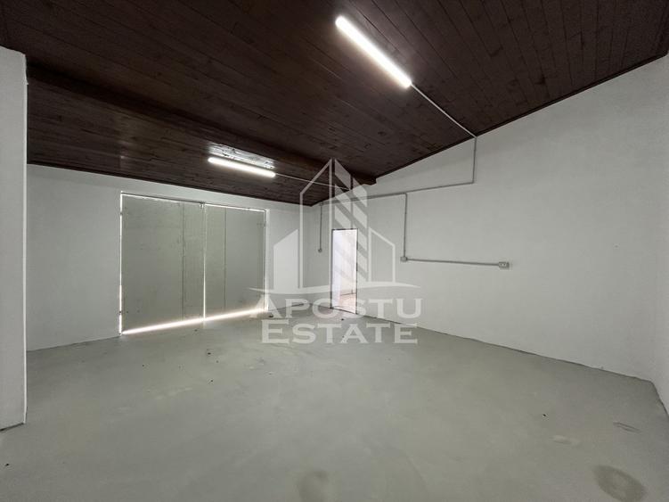 Spatiu pentru birouri si depozit 85 mp+ curte betonata, Lipovei