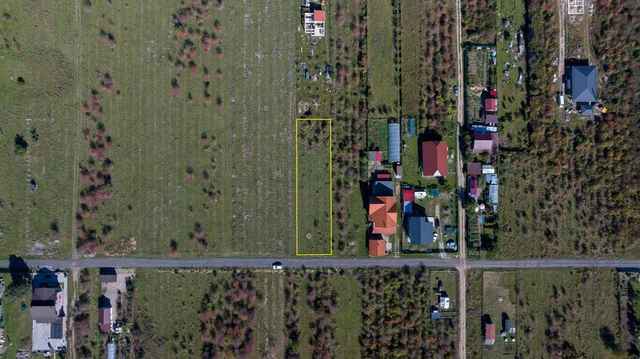 Teren de 1.296 mp Sânpetru – zonă Livadă, front stradal 18, utilitati