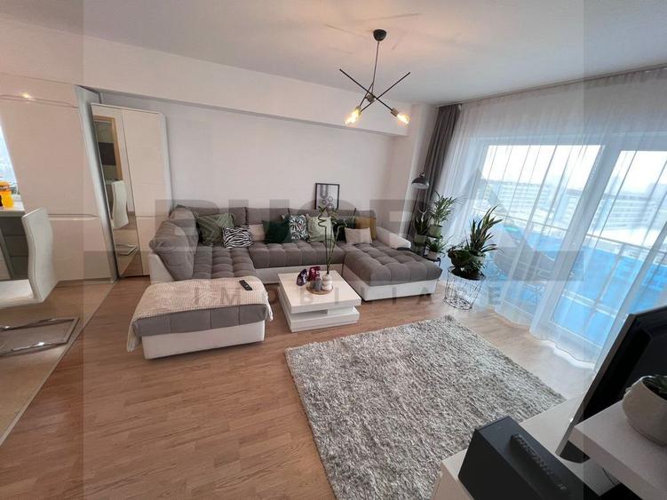 Apartament de 2 camere modern, 50mp, view panoramic, zona Iulius Mall