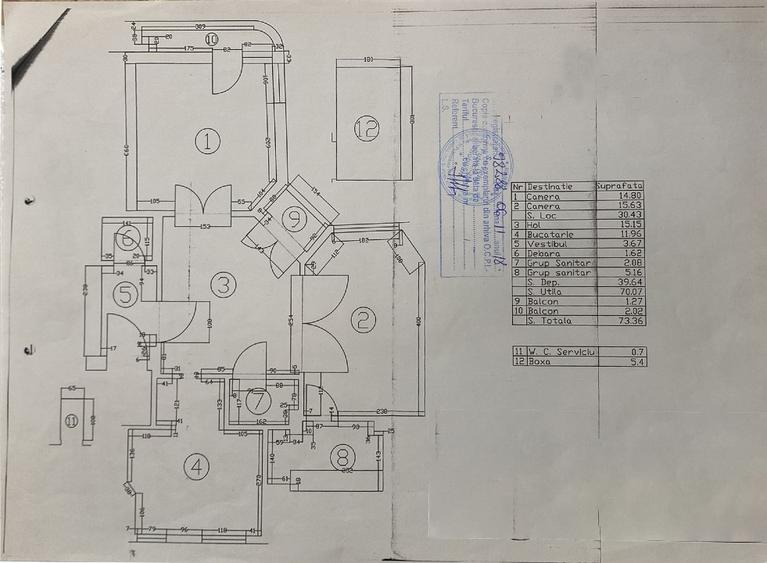Apartament ultracentral 3 camere - Str. George Enescu/Radisson