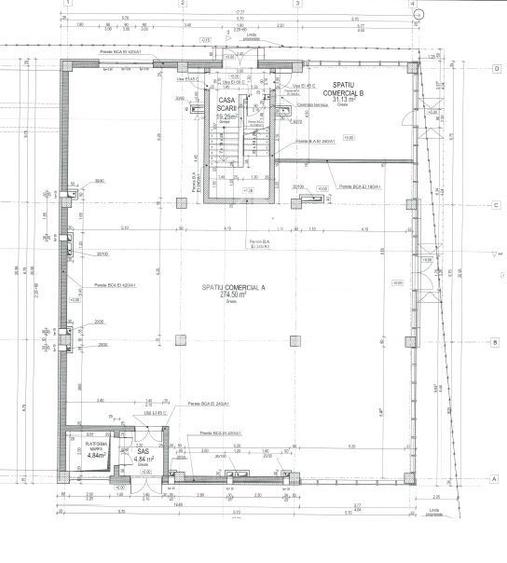 Spatiu comercial 1000 mp utili+ 15 locuri parcare,  zona Torontalului