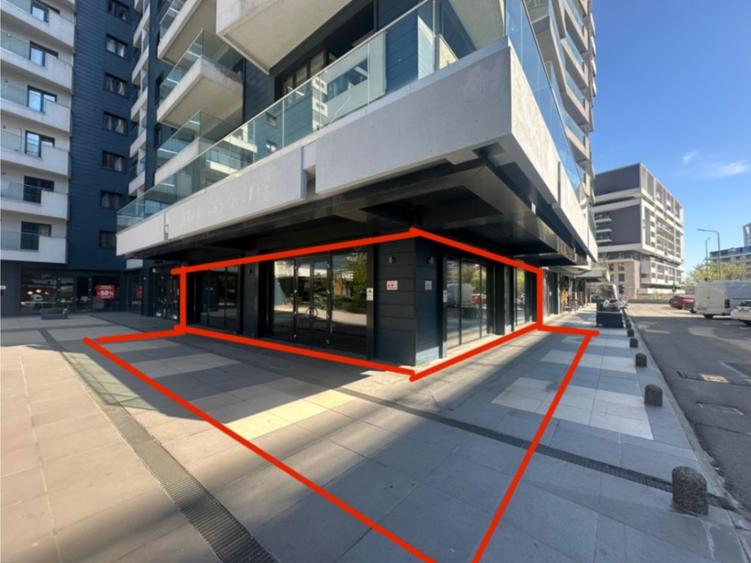 Spațiu comercial |181 mp | Fabrica de Glucoza-Metrou Pipera