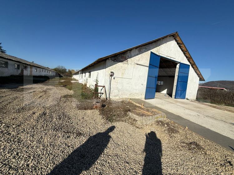 Hală 700 mp + Spațiu Comercial și Birouri, Curte 5000 mp, zona Mănești