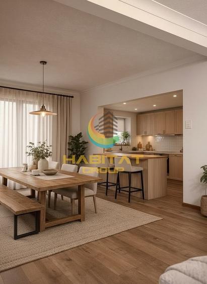 Vanzare ap 2 camere 60 mp etaj 2 Popesti Biruintei metrou