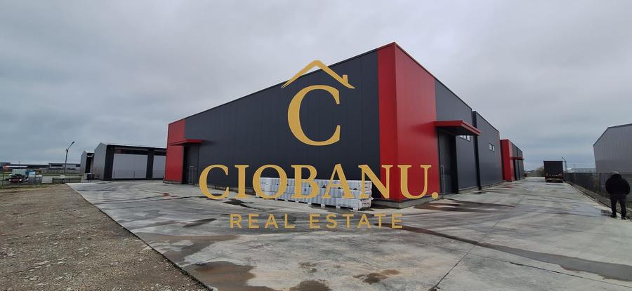 Hale industriale+Cladire de Birouri de inchiriat zona Aeroport