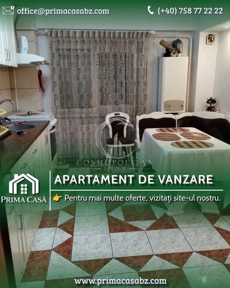 Apartament cu 3 camere zona 0 etaj 5 din 6 conf 1 decomandat Pret: 110.000 neg.