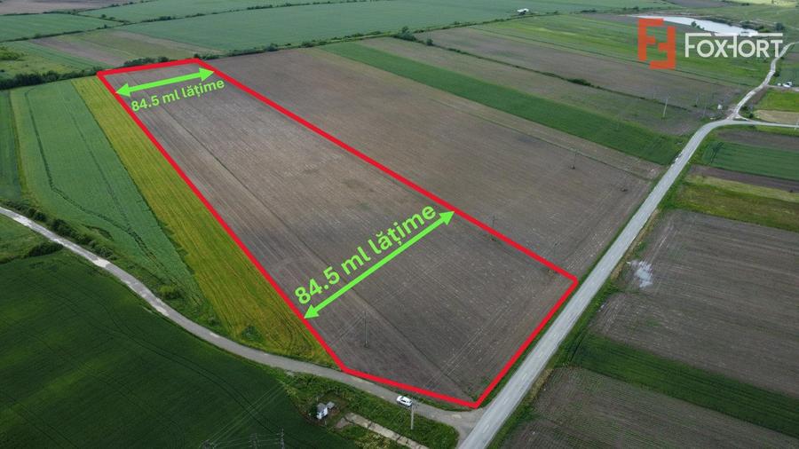 COMISION 0% Teren intravilan 40.600 mp cu front de 84,5 ml, zona Bucovat