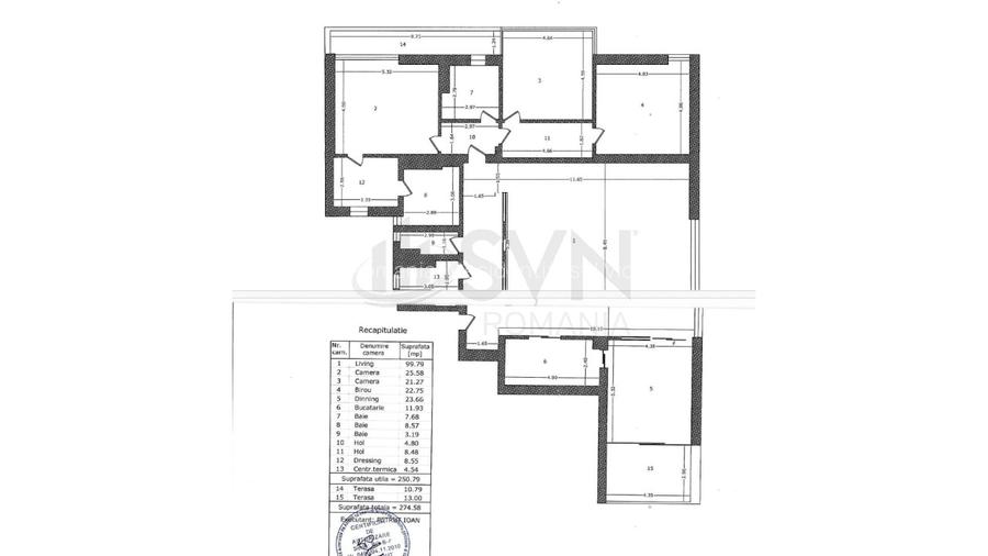 REA1028962 Apartament 4 camere I 275 mp I Parcare subterana I De inchiriat - 13
